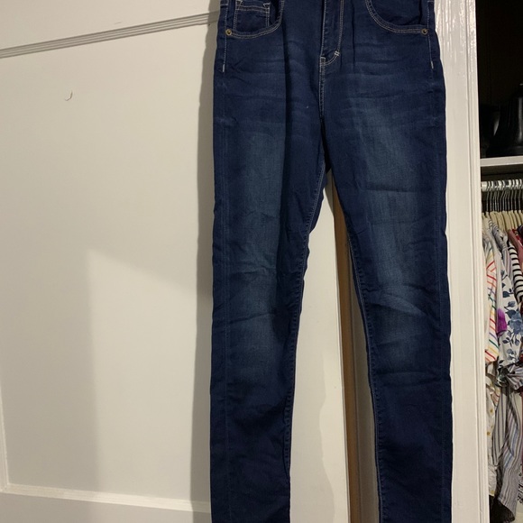 Nicole Miller Atelier High Rise Dark Wash Jeans - Picture 6 of 6